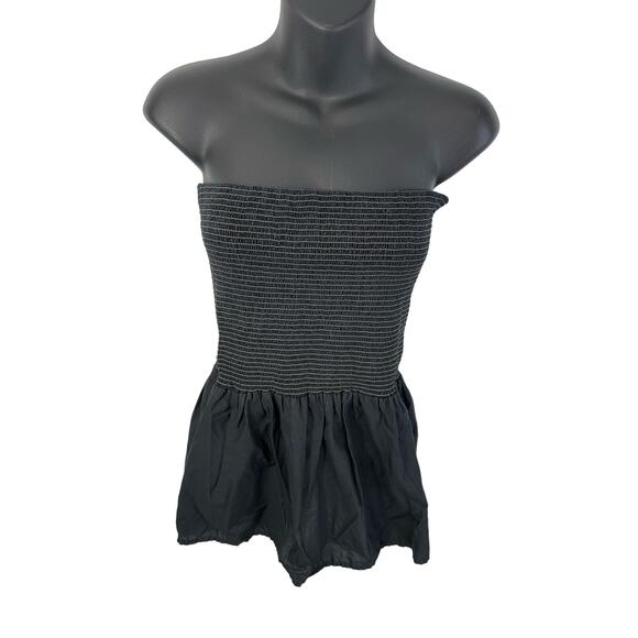 Nation LTD Tube Top Black Size Small Summer Classic Elastic Top Sleeveless - Picture 1 of 9